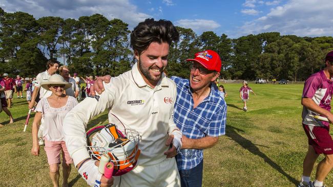 Lincoln Toy after helping Red Hill to a grand final victory. Picture: Valeriu Campan