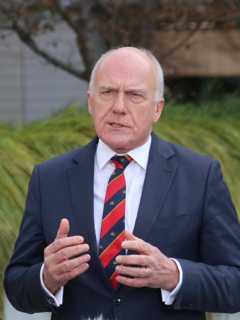 Transport Minister Eric Abetz.