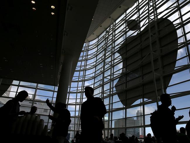 Attendees gather at the Apple Worldwide Developers Conference in California.