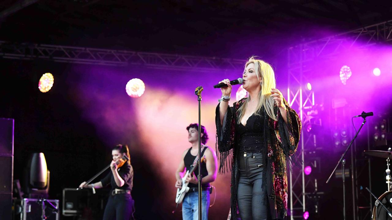 Gina Jefferys performs main stage at Gympie Music Muster. Picture: Patrick Woods.