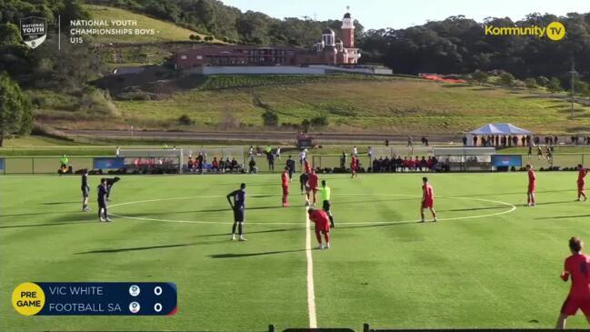 Replay: Victoria White v South Australia (U16 7th/8th playoff) - Football Australia Boys National Youth Championships Day 6