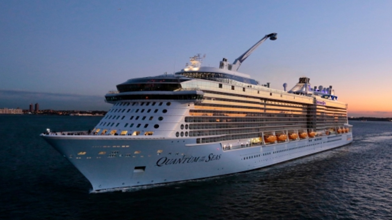 Royal Caribbean International is ‘hopful’ it can set sail in Australian by December, announcing a new season of domestic sailing. Photo: Suppled