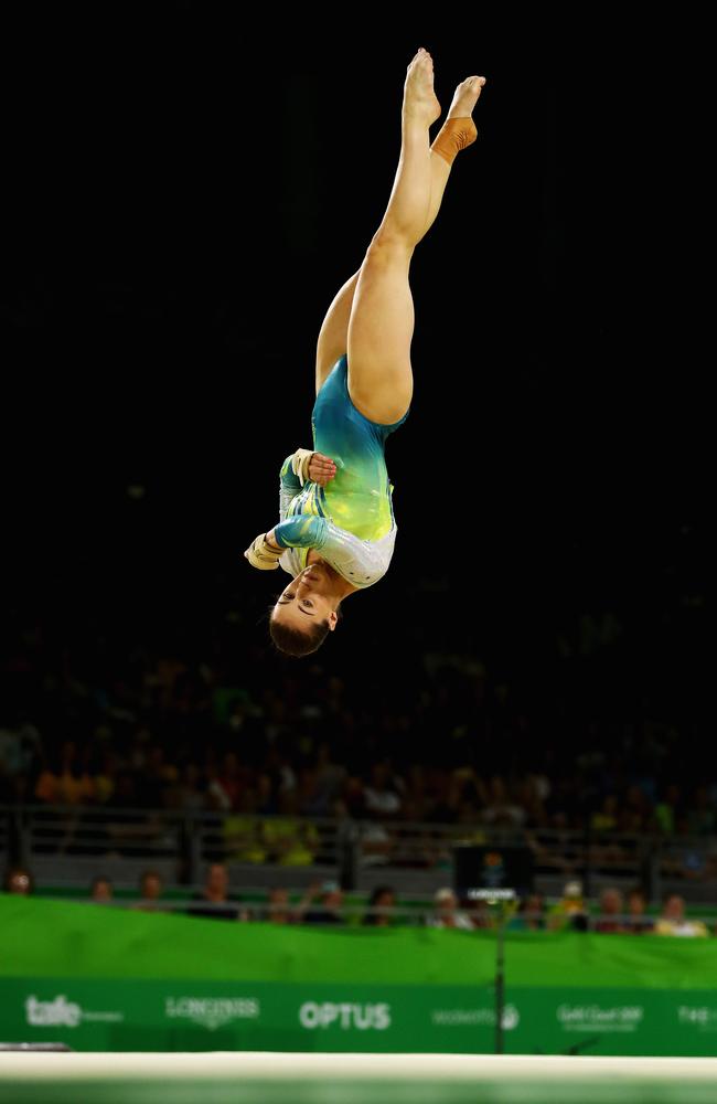 Eade put in an incredible performance to claim a gymnastics gold for Australia.