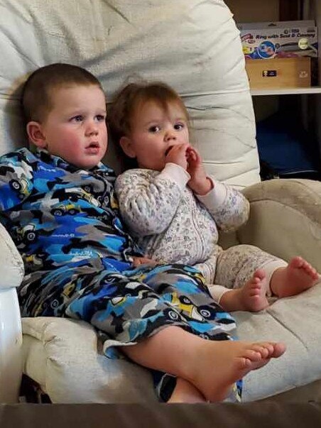 Anna Seagren idolised her big brother Jack, 3. Picture supplied by family