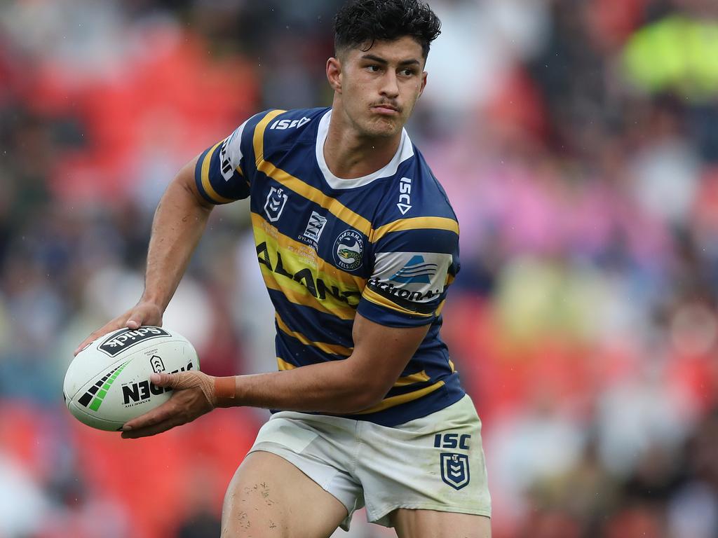 Parramatta's Dylan Brown has the world at his feet. 
