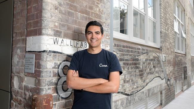 Canva’s former chief financial officer, Damien Singh. Picture: Simon Bullard