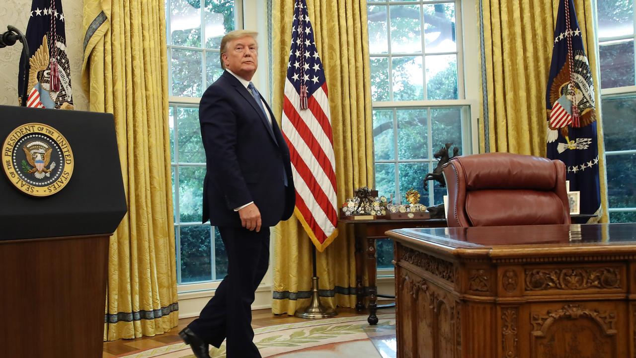 US President Donald Trump has 75 days left in the Oval Office and his defeat means he has ‘limitless’ power, unrestrained by office. Picture: Mark Wilson/Getty Images