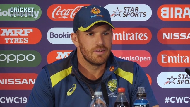 Crowd booing just "white noise": Aaron Finch