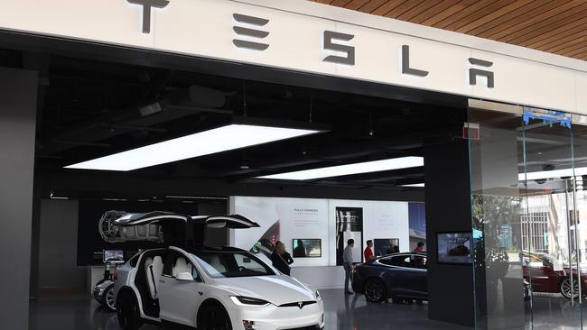 Tesla was among the top three holdings in the innovation fund as of Friday. Picture: AFP