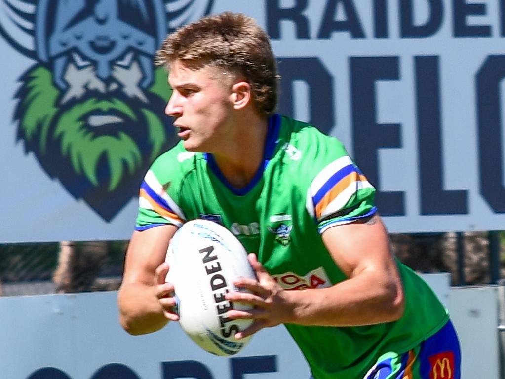 Chevy Stewart, Canberra Raiders, SG Ball squad 2023. Picture: Canberra Raiders