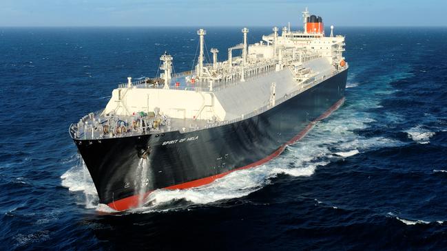 A shipment of LNG from PNG.