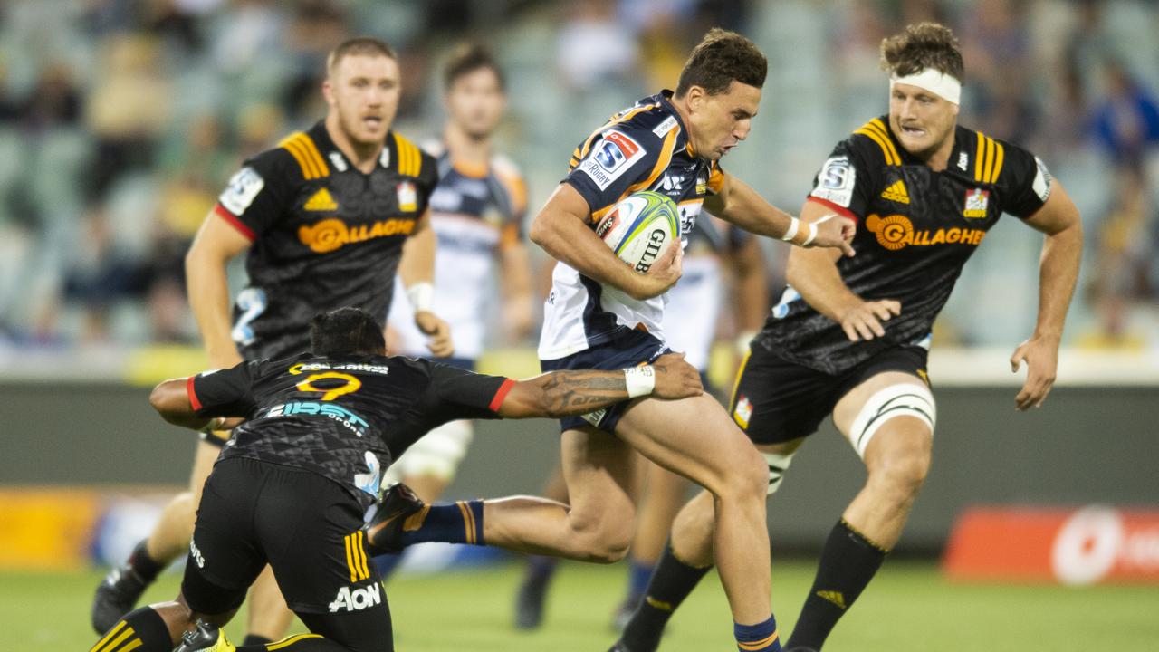 The Brumbies scored their most first half points since the 2004 Super Rugby final.