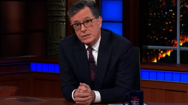 Stephen Colbert backtracks after Kate remarks