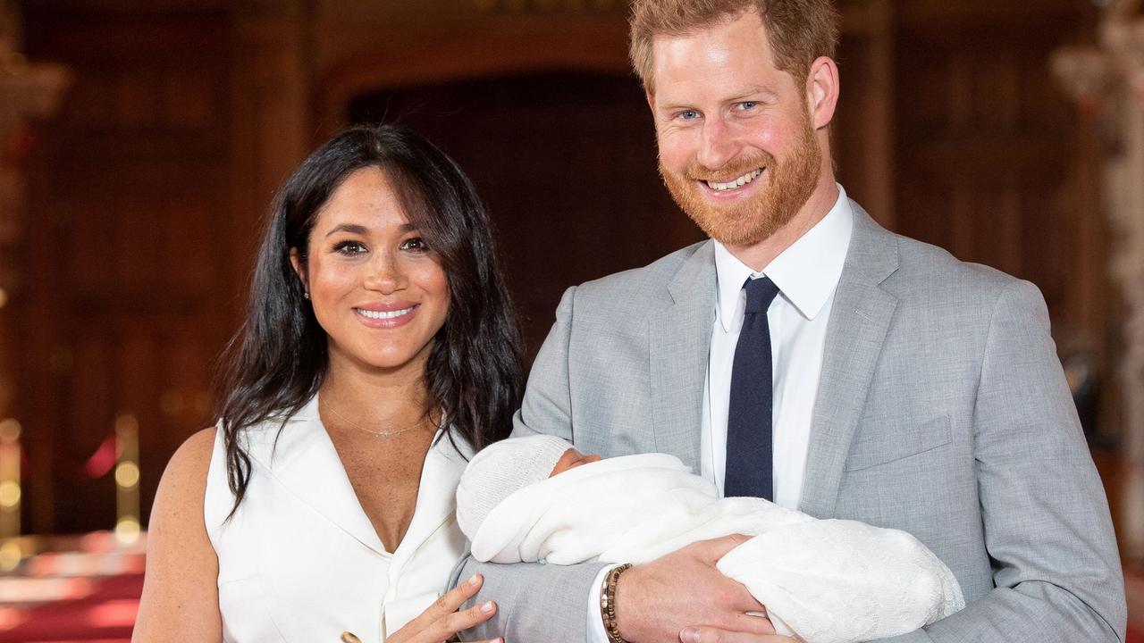 The duchess had zoomed over to New York to be doted on and fussed over by a coterie of celebrity pals at a starry baby shower. Picture: Dominic Lipinski/Pool/AFP