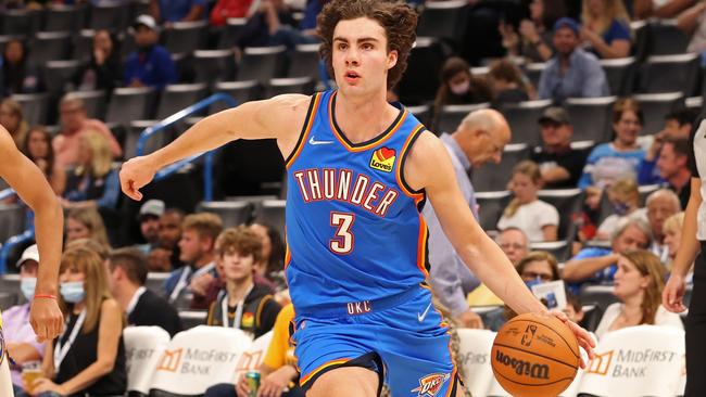 Josh Giddey has become the youngest player in history to register a triple-double in the NBA.