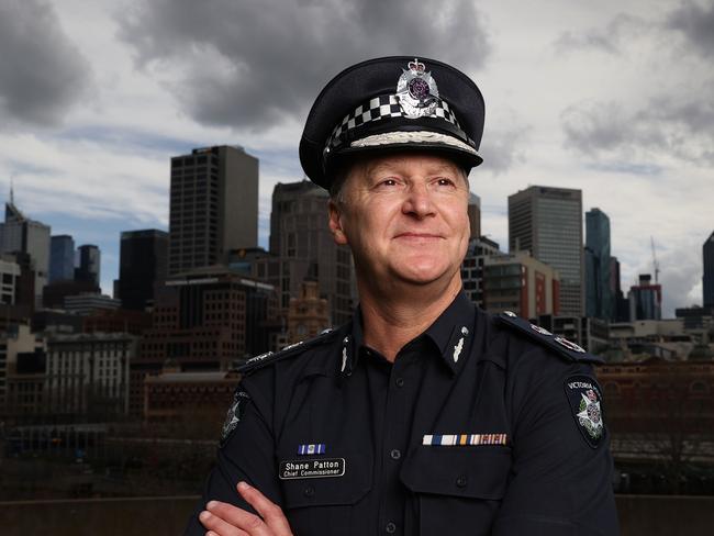 Victorian Police Commissioner Shane Patton says he takes the allegations very seriously. Picture: David Caird