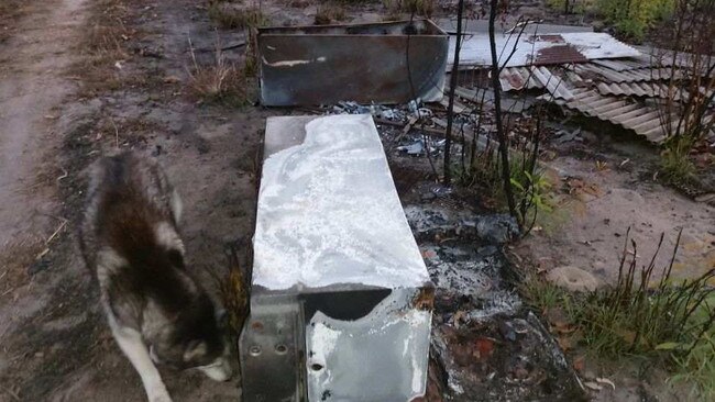 Rubbish left along Channel Island Road. Picture: Kelly Wood