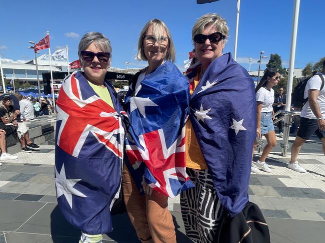 Donna, Kerrie, Sandra. Picture: Himangi Singh