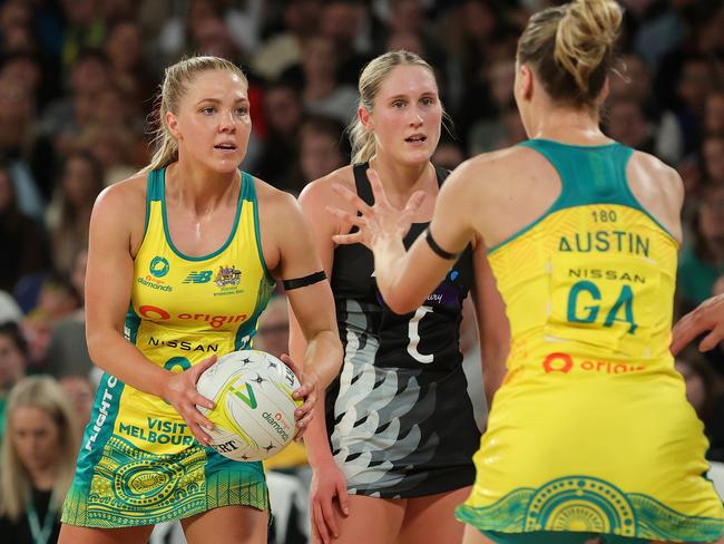 After missing the World Cup 2023 team, Kate Moloney found an extra sense of drive to be better. Picture: Kelly Defina/Getty Images