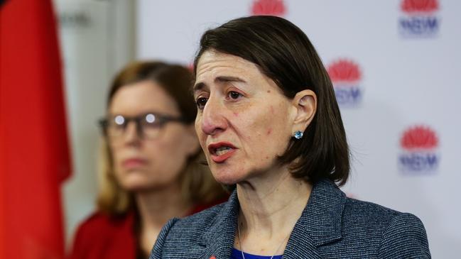 NSW Premier Gladys Berejiklian says the state is facing its most critical period since the lockdown in March. Picture: NCA Newswire/Gaye Gerard