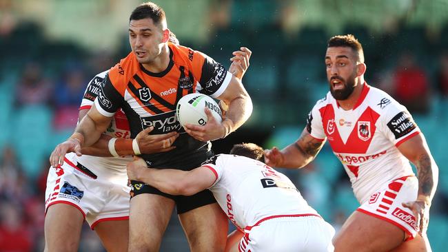 Could Ryan Matterson be headed west of the Tigers? Picture: AAP Image/Brendon Thorne)