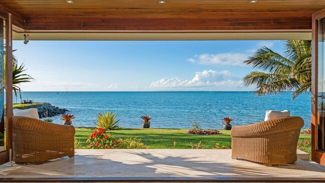 The property at 32 Sentinel Court, Raby Bay, has amazing water views.