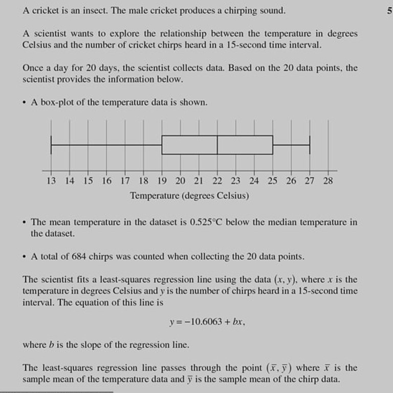 The question left students stumped. Picture: NSW Board of Education