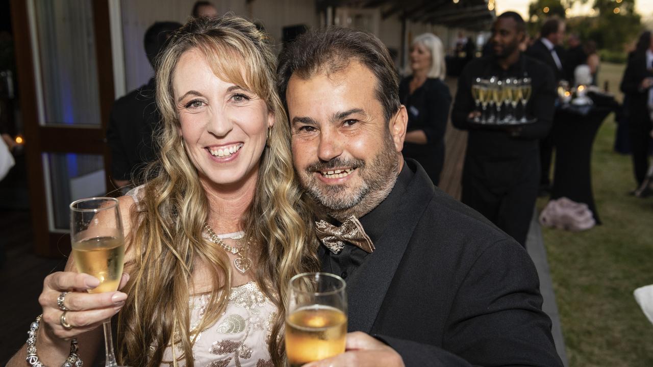 Amee and John Leonardi at LifeFlight Toowoomba Gala at The Goods Shed, Saturday, May 6, 2023. Picture: Kevin Farmer