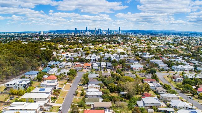 Aerial of Brisbane