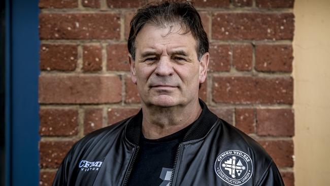 Wednesday August 24 2022 SA WEEKEND - John Setka. CFMEU leader John Setka pictured in Adelaide. Picture: Roy VanDerVegt