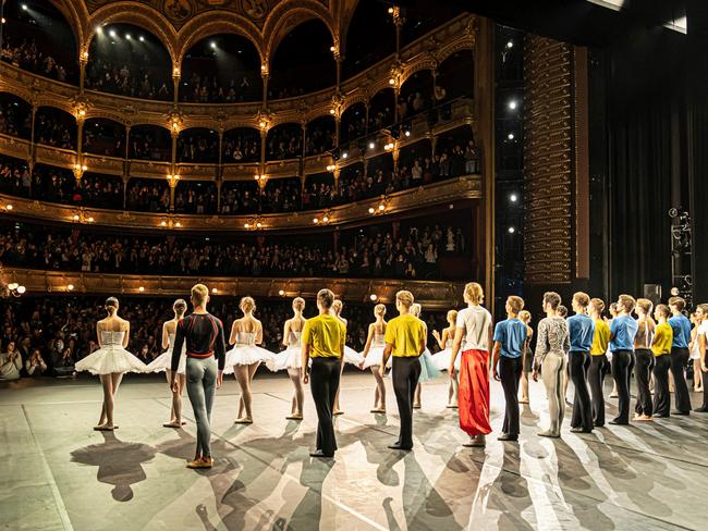 Members of Kyiv City Ballet at the Theatre du Chatelet. Picture: Kyiv City Ballet / Instagram