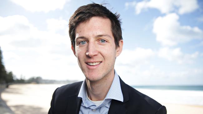 Northern Beaches Council Liberal candidates Rory Amun said he was pleased they landed a seat in each ward. Picture: Adam Yip