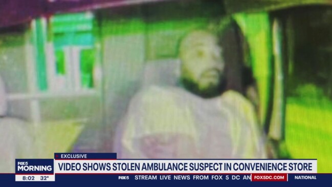 Suspect Responsible For Stealing An Ambulance Arrested In Manassas ...