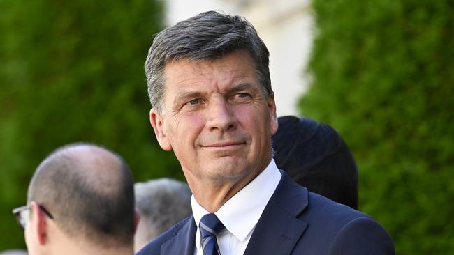 Opposition treasury spokesperson Angus Taylor says there is no relief for Aussies from the current mortgage nightmare. Picture: NewsWire / Martin Ollman