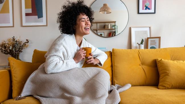Snuggle up with the best weighted blankets. Picture: iStock.