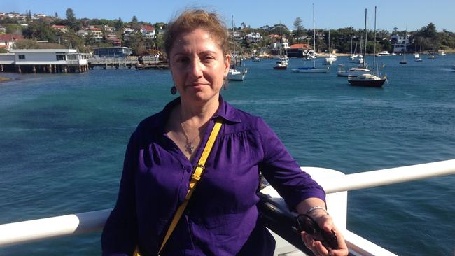 Sue Matthews called for more ferries during peak periods after she was left behind on Watsons Bay wharf