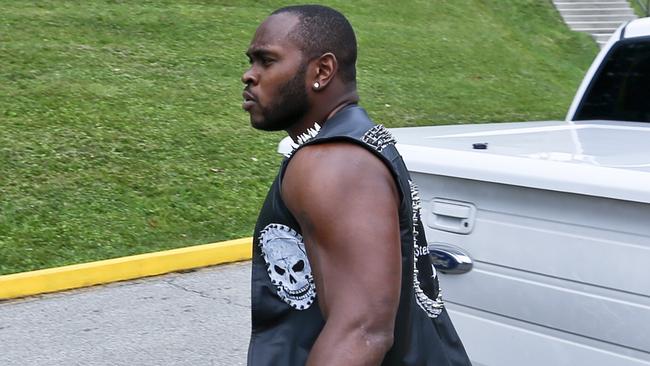 Pittsburgh Steelers linebacker Vince Williams arrives at training.