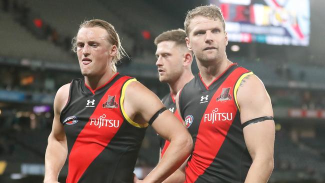 Essendon’s training standards and fitness program have come under fire. Picture: Michael Willson/AFL Photos via Getty Images