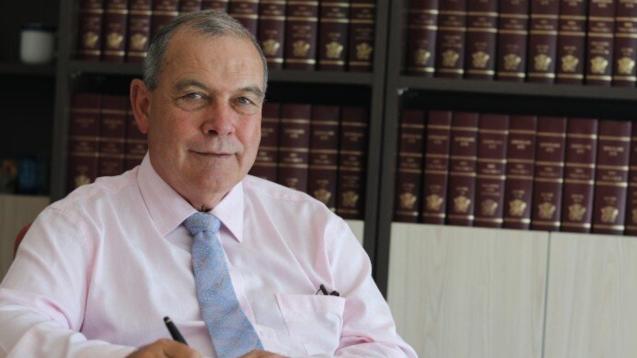 Prominent Sunshine Coast lawyer Peter Boyce.