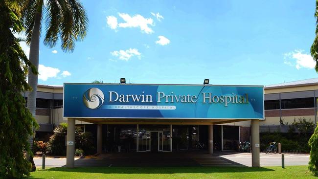 Darwin Private Hospital will close its maternity ward on June 6. Picture: DPH