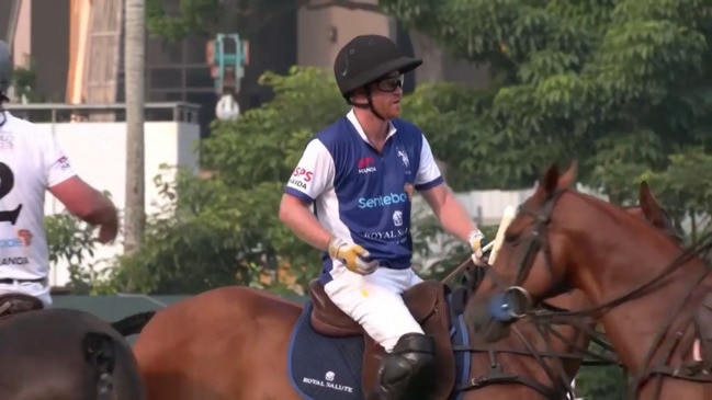Prince Harry plays polo for charity in Singapore | The Australian