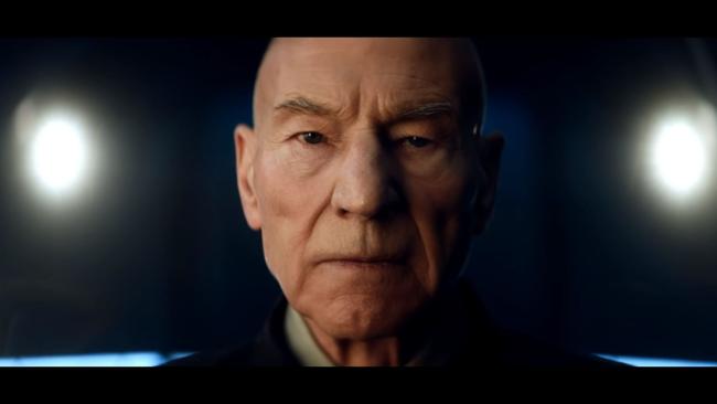 Return ... Patrick Stewart in Star Trek: Picard.