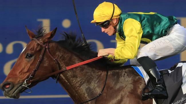 James McDonald often seeks out Darren Beadman for advice on his riding. Picture: AAP