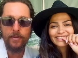 Matthew McConaughey and Camila Alves’ son Levi joins Instagram for 15th birthday. Picture: Instagram