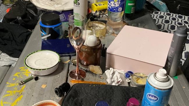 Widespread drug use has been reported in the homeless camps in Brisbane. Photo: Supplied