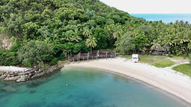 Millionaire Hong Kong businessman Benny Wu’s Fortune Island Holding Company has owned Double Island Resort, off the coast of Palm Cove in Far North Queensland, since 2012. Picture: Brendan Radke