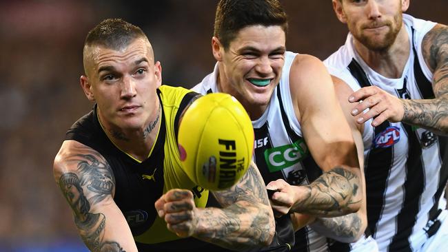 Richmond will play their preliminary final conquerors Collingwood in Round 2. Picture: Getty