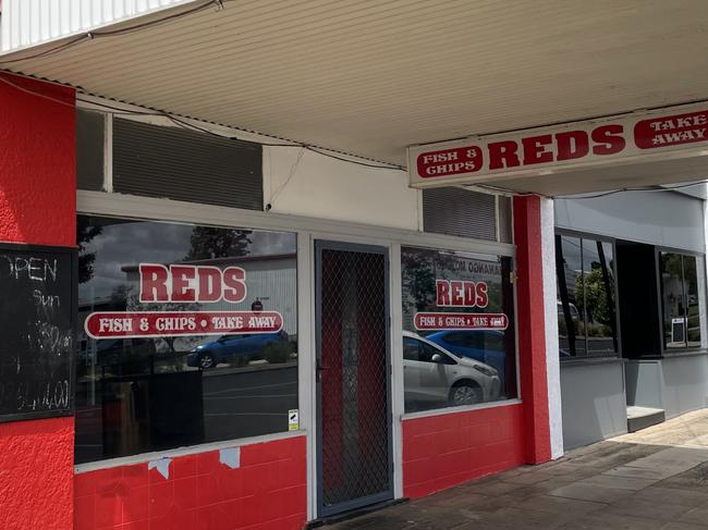 Reds Fish and Chips Takeaway store has permanently closed its doors.