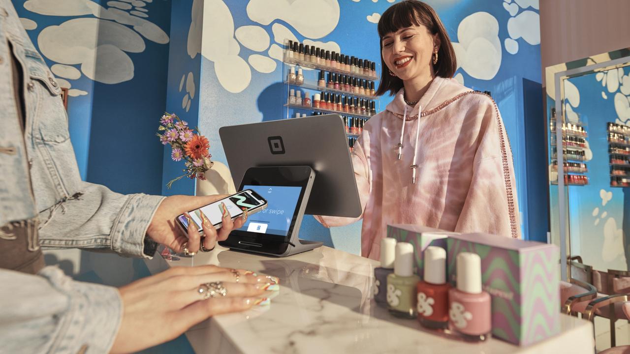 Square introduced Afterpay payments at its point of sales system across Australian and the US on Wednesday. Picture: Supplied