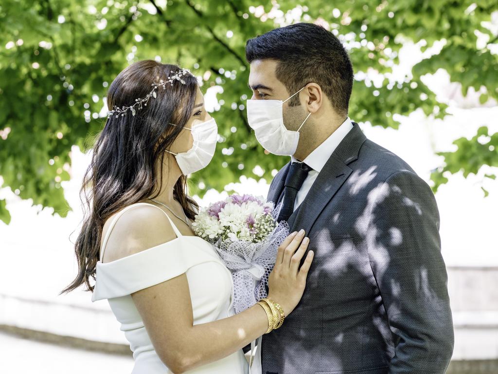 The couple also weren't going to let the coronavirus pandemic stop them from going on a month-long European honeymoon. Picture: iStock.